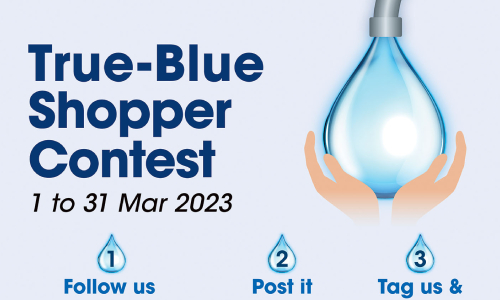 True-Blue Shopper Contest 